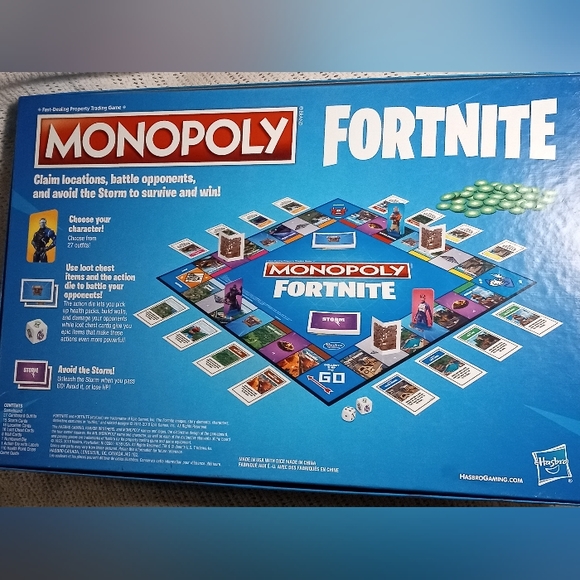 Fortnite Monopoly Board game - Picture 2 of 6